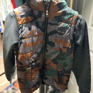 Timberland Camo Jacket with Black Accents